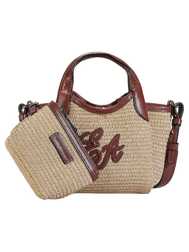 Giorgio Armani EMPORIO ARMANI Tasche - Mini Bag PAGLIA Small beige damen